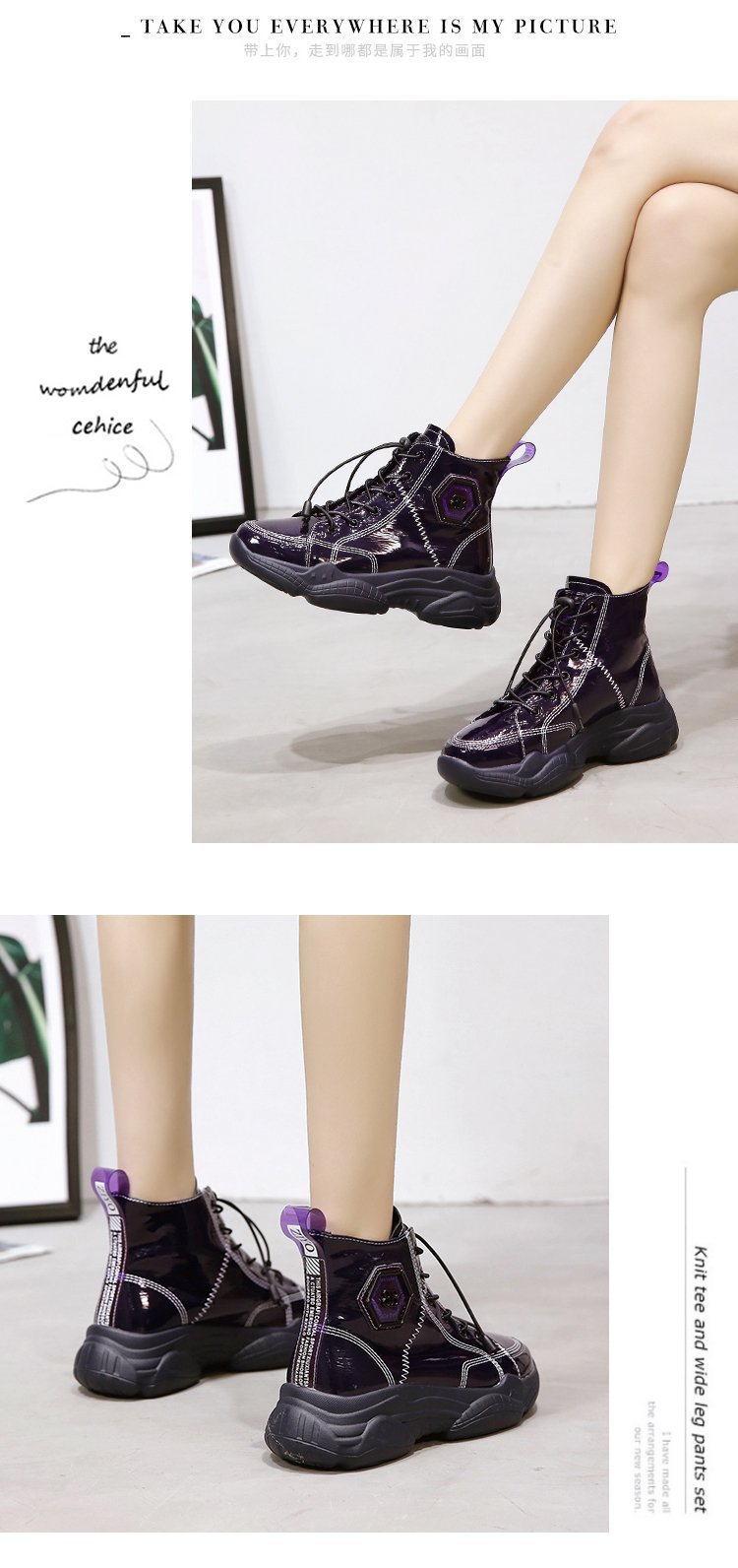 Bottes femme en PU artificiel - Ref 3355481 Image 20