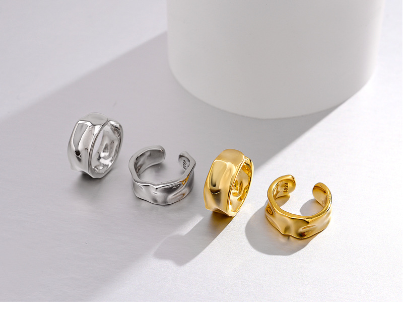 5g Weight Ear clips Classification 1 Piece Quantity Daily Occasion 925 Sterling Silver Material C Shape Pattern Women'S Gender Plating Design Simple Style Style 1 Piece 925 Sterling Silver C Shape Ear Clips 无