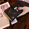 Long wallet, small clutch bag with zipper