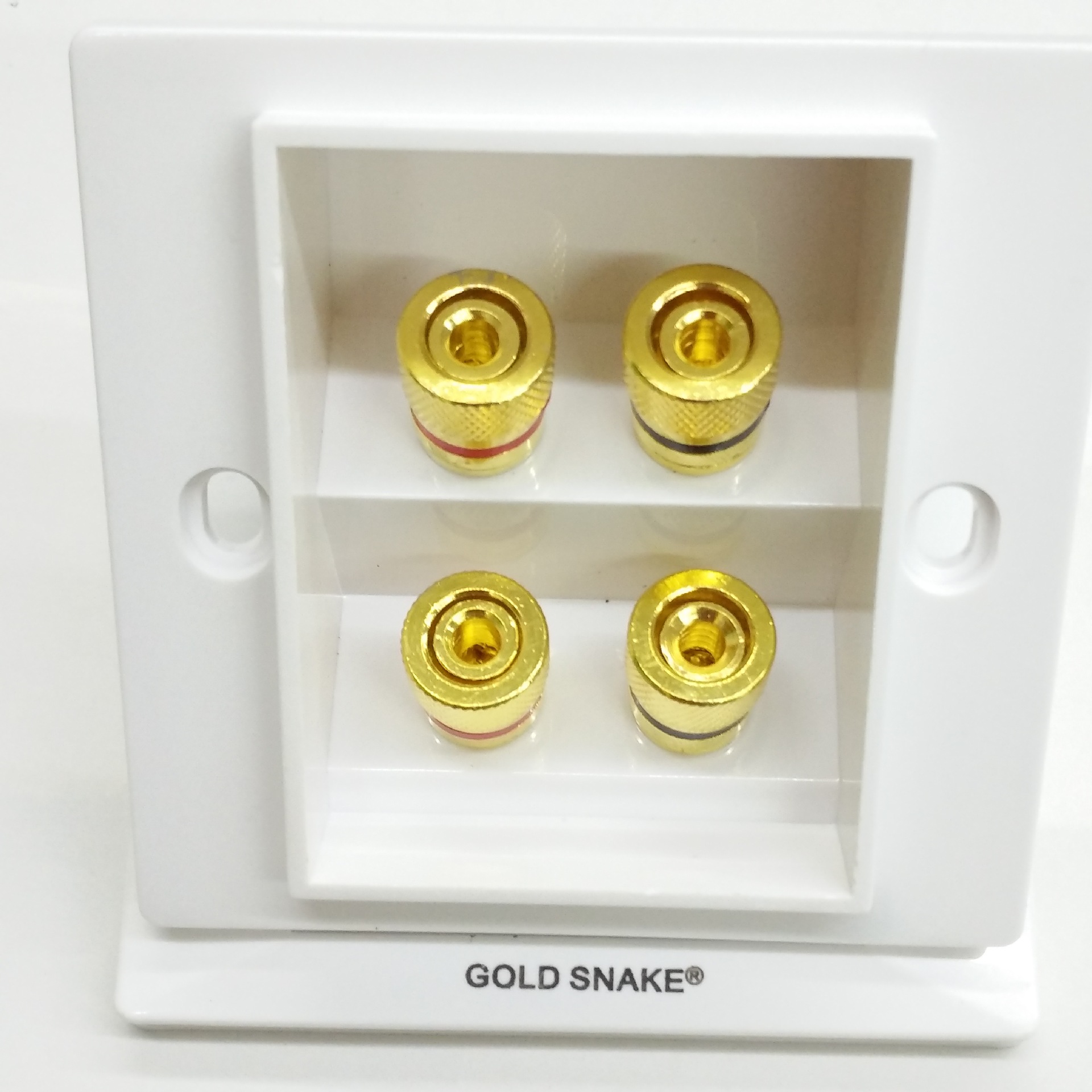 RCA座 全铜镀真金 四位接线盒 厂家供应