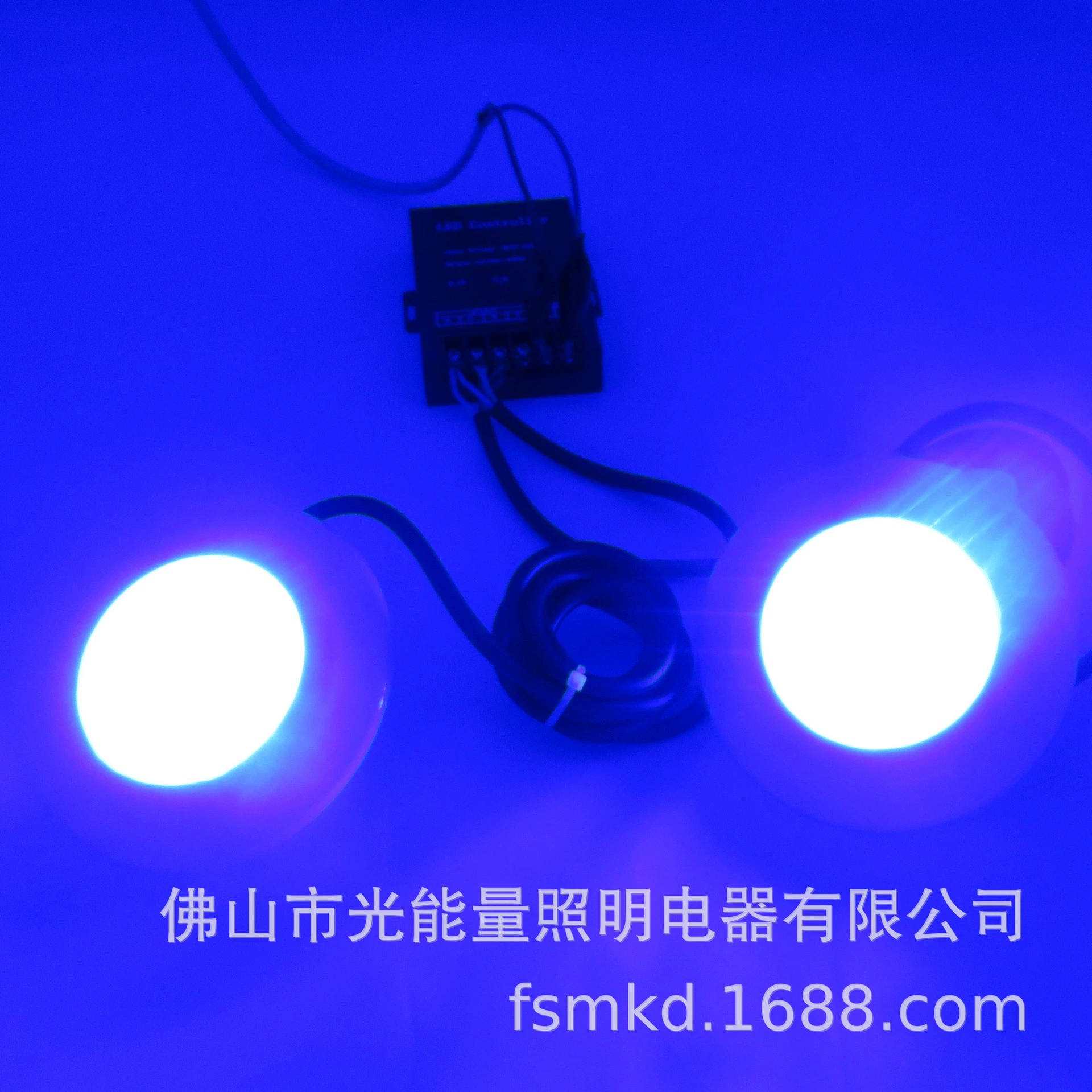 Панорамный LED массаж дна бассейна водоём RGB 12W RGB внешний контроллер управление рыбное пруд ночной сценый