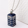 Mysterious telephone, necklace, European style, 3 colors, wholesale