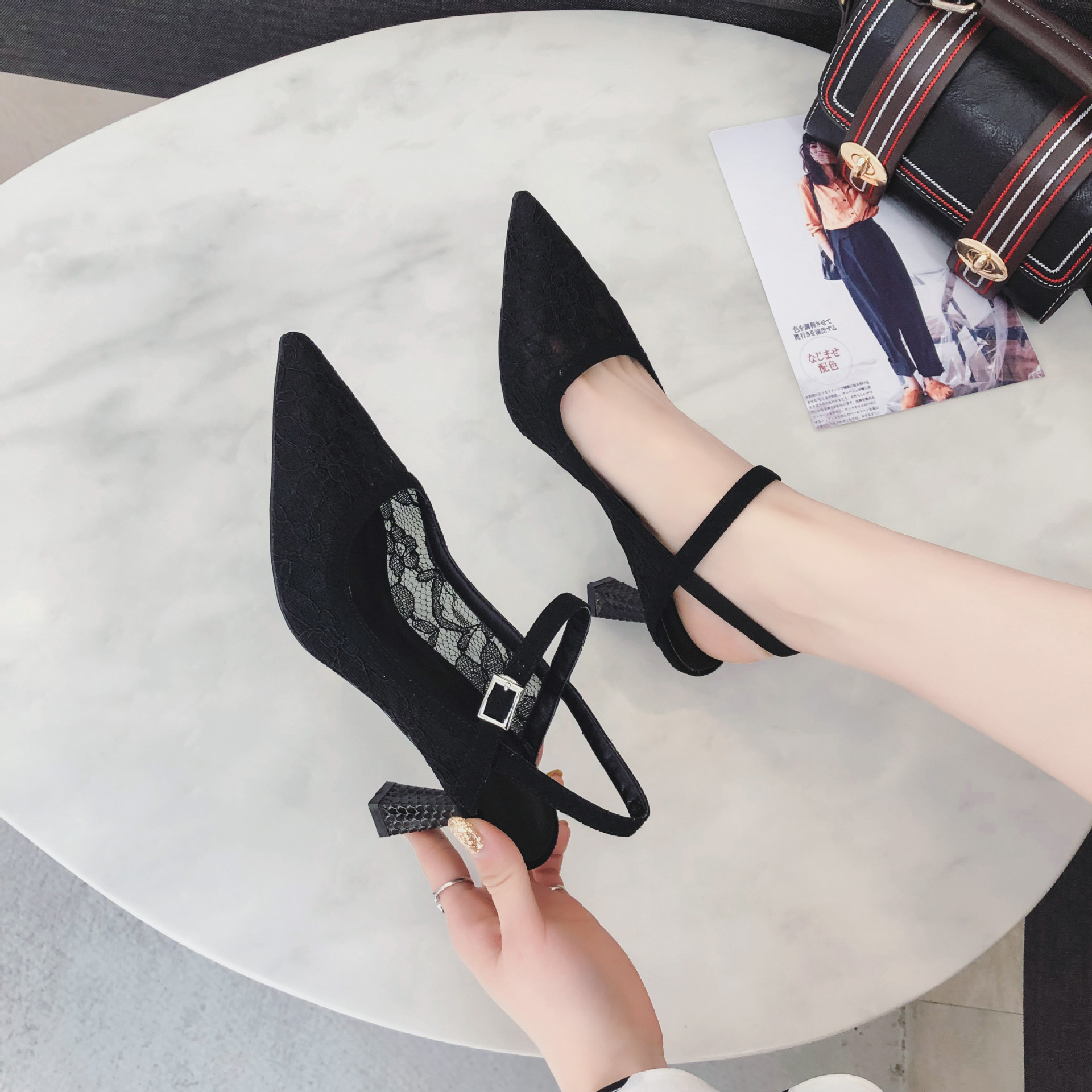 Chaussures été pour femme CHAUSSURES DE SOIE en Caoutchouc - Ref 3346943 Image 3