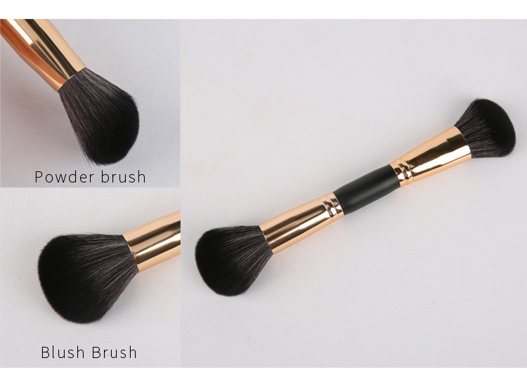 新款化妆刷 双头刷 化妆涮套装 腮红/蜜粉刷 散粉