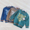 Children's clothing Boy Long-sleeved sweater 110-150 code 2019 Autumn Korean Edition new pattern Langtou Blending Cashmere sweater Big boy