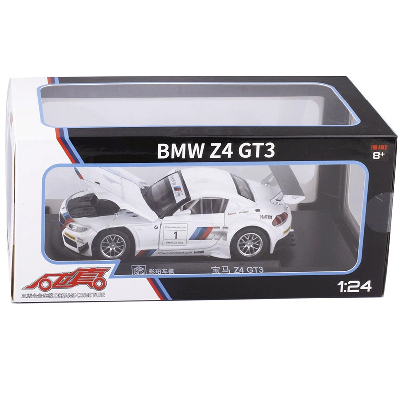 [Коробка] Кайпа 1:24 Металлическая машина подходит для BMW Z4 GT3 спортивный автомобиль звукrum 68260