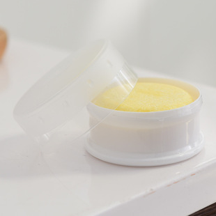 Likelai Creative Pressing Sponge Soap Box Transparent Lid Soap Box Bathroom Household Drain Hand Soap Soap Box