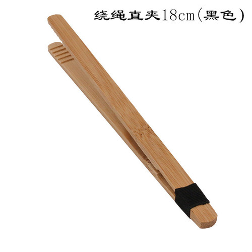 Factory Direct Wholesale Bamboo Tea Clip Creative Tea Ceremony Zero Accessories Bamboo Clips Charcoal Tea Set Tea Ceremony Cup Clip With Logo