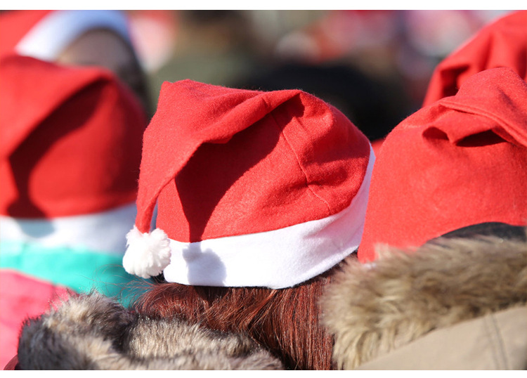 Décorations De Noël Chapeau Ordinaire Non-tissé De Noël Chapeau Enfants Adultes Chapeau De Noël Usine En Gros display picture 8