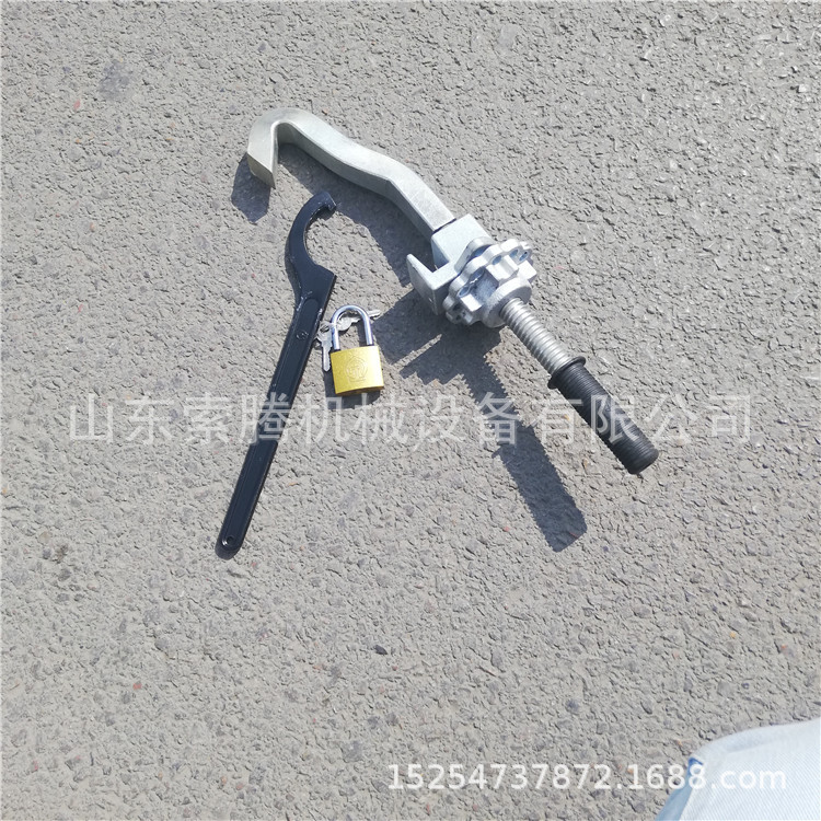 钩锁器生产厂家 铁路道岔钩锁器 三种样式钩锁器供您选择