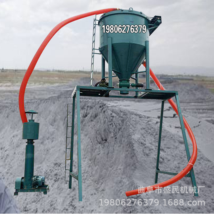 江苏库房粉煤灰装罐车吸灰机一个小时一辆车的气力输送机