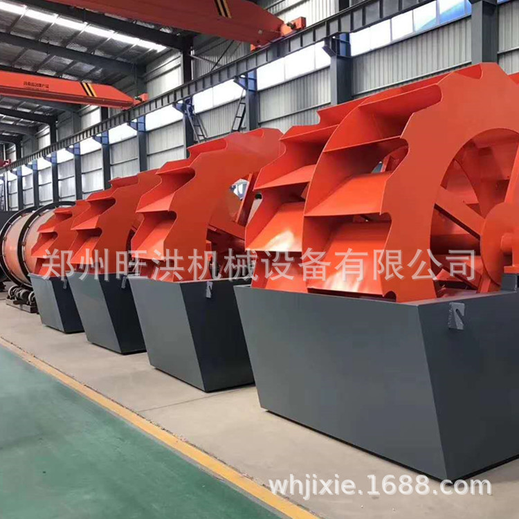 旋洗石洗沙机 捞斗式洗砂机 黄泥土沙洗砂机 广汉单轮双轮洗沙机