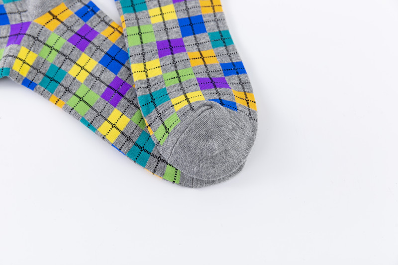 Herren Socken Mit Geometrischem Muster Für Den Modischen Mann_voghion.com
