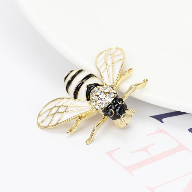 Insecto Pin Animal Insecto Color Abeja Broche Ramillete Simple Pin display picture 1