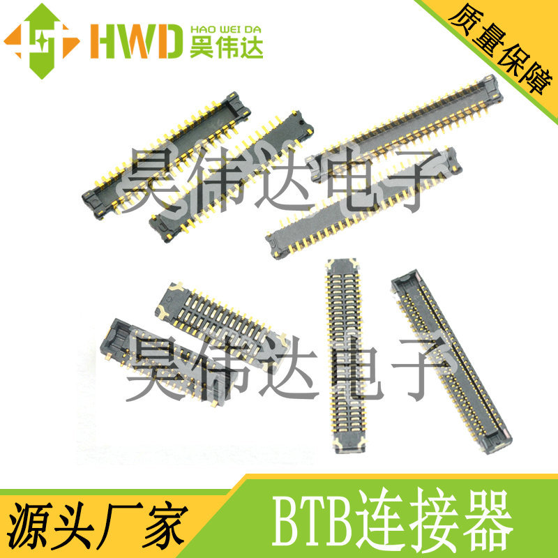 OK亚奇板对板连接器OK-14F040-04  OK-14M040-04  0.4mm间距