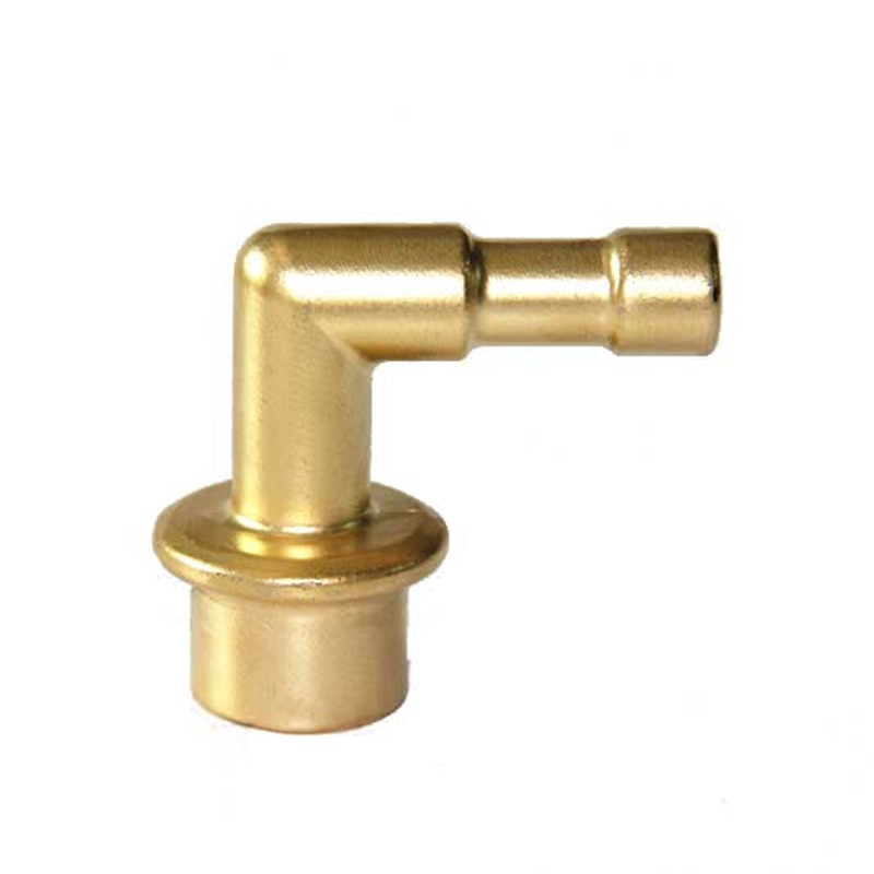 专业定制黄铜锻压90度弯折接水管件 铸造机加工成品机床五金加工
