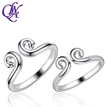 夏季新品气质时尚紧箍咒情侣戒指日韩风男女对戒批发开口可调节