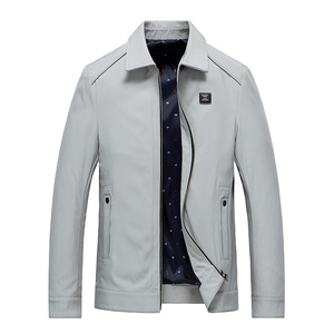 Men’s Lapel business slim coat casual versatile jacket men in spring and Autumn