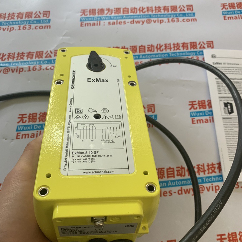 新品SCHISCHEK斯凯科防爆执行器EXMAX-5.10-SF德国原装