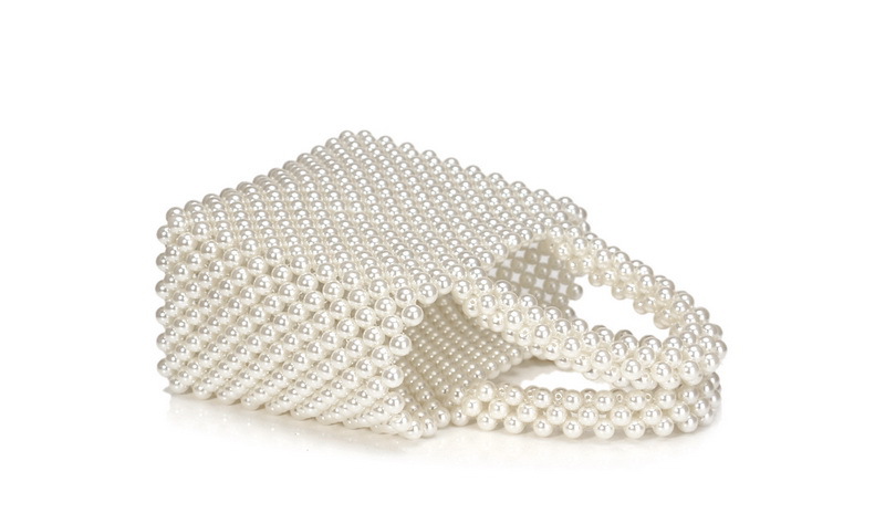 [spot Großhandel] Yingmis Grenz Überschreitende Neue Perlen Tasche Im Europäischen Und Amerikanischen Stil All-match-damen Handtaschen Mode Perlen display picture 11