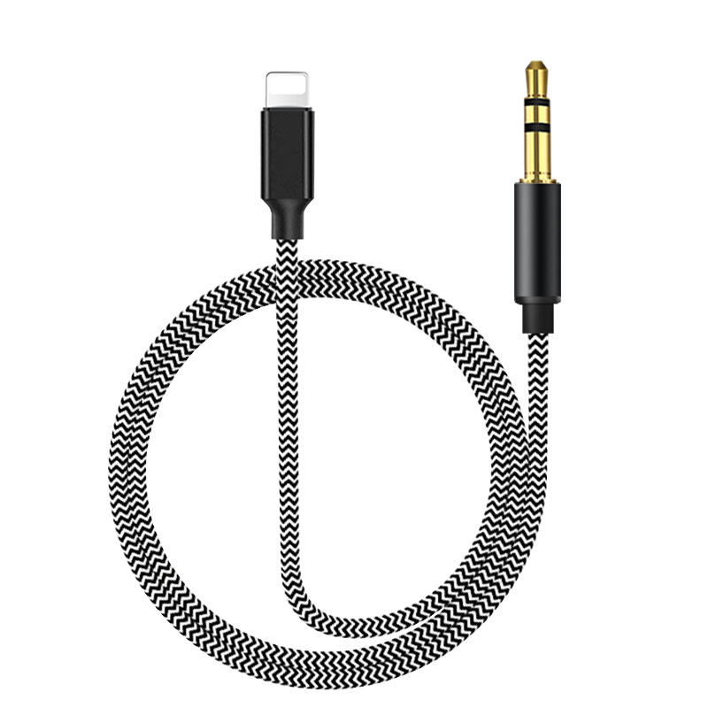 aux车载音频线车用音响连接适用苹果x 7s 8p xsmax音频转接线定制|ms