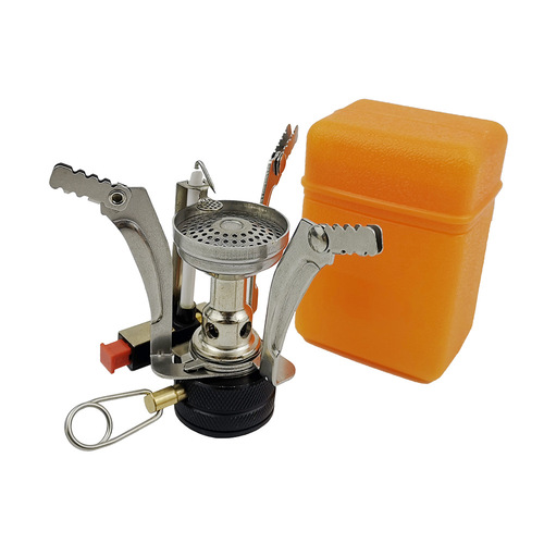 Amazon's best selling outdoor stove camping stove ultra-light mini all-in-one portable gas stove stainless steel picnic stove
