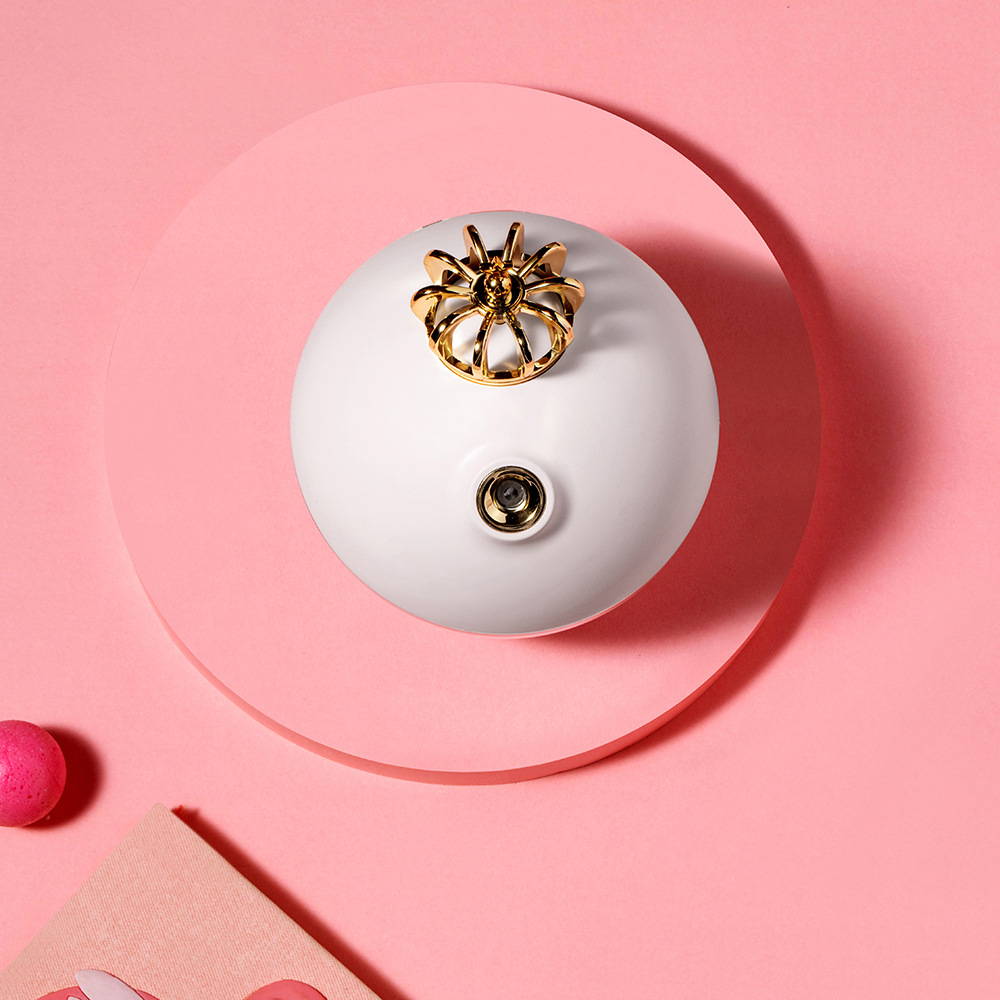 皇冠加湿器迷你usb桌面空气雾化器小型无线加湿器少女心创意礼品