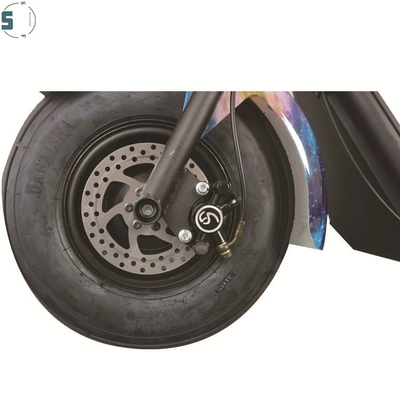 Two-seater Scooter Big Wheel – Elektrikli motosikletlər