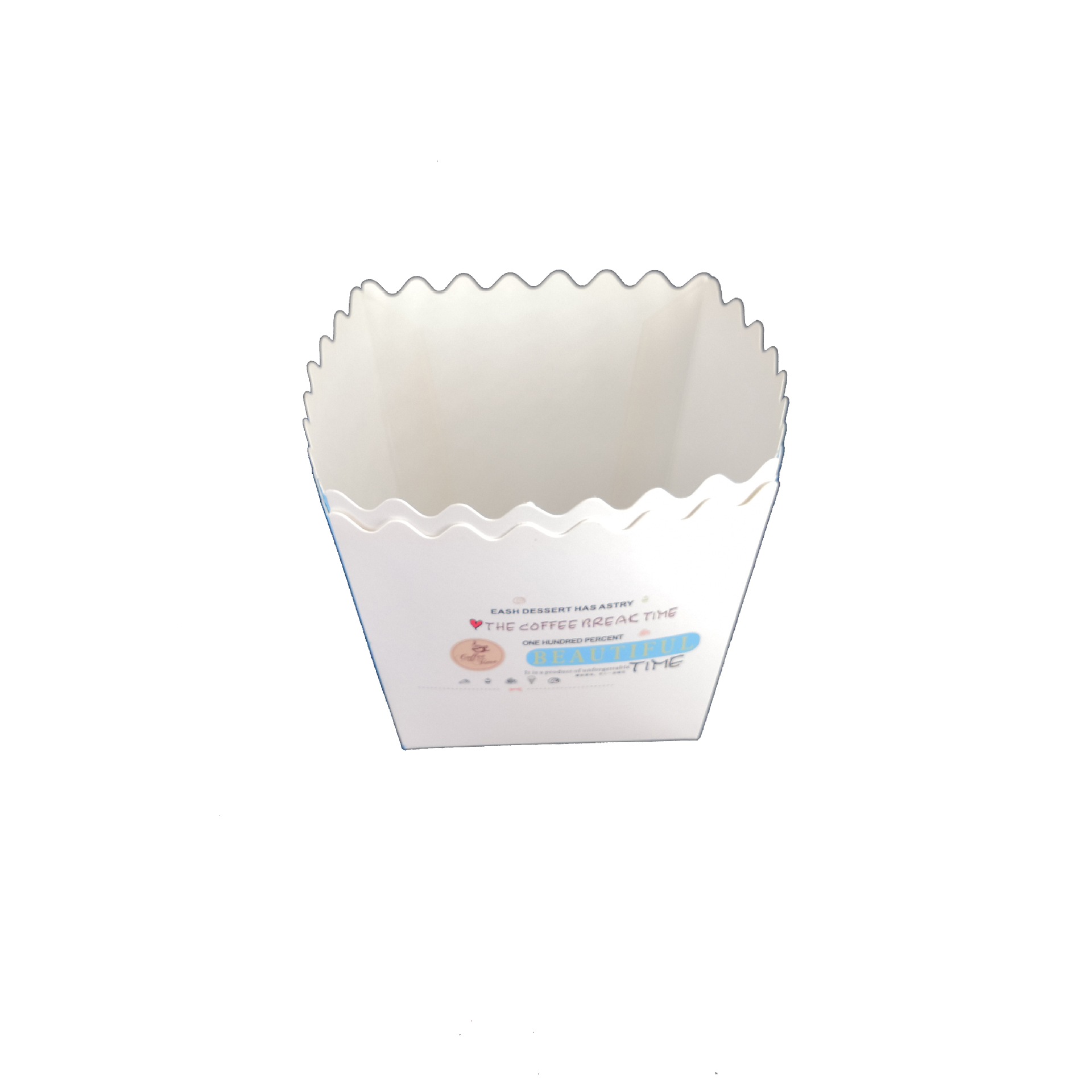 劲爆鸡米花盒子免折叠创意打包盒大号薯条盒汉堡盒一次性印刷logo