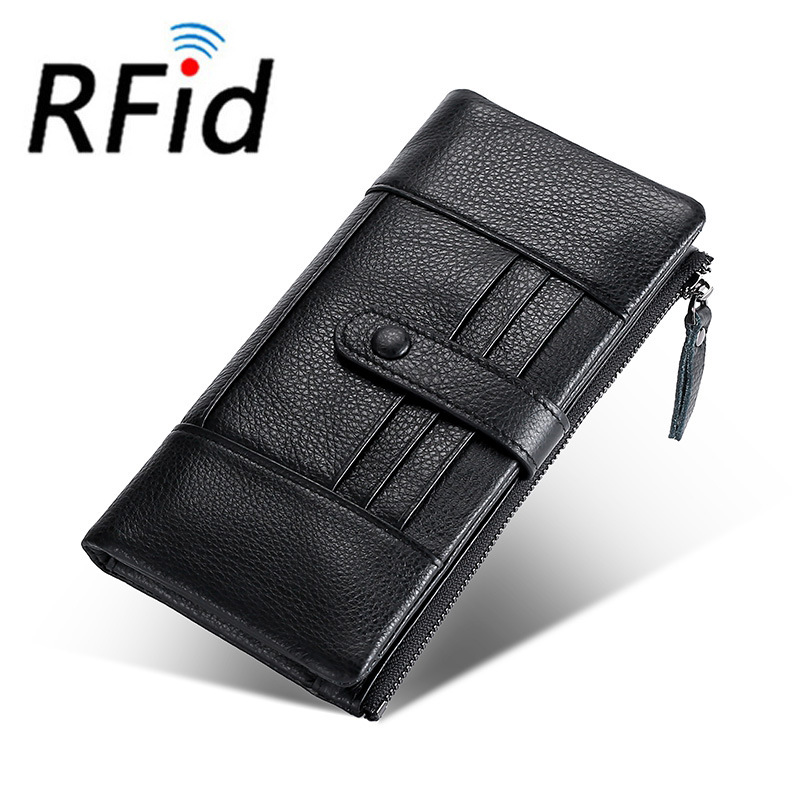 Creative new RFID anti-magnetic leather...