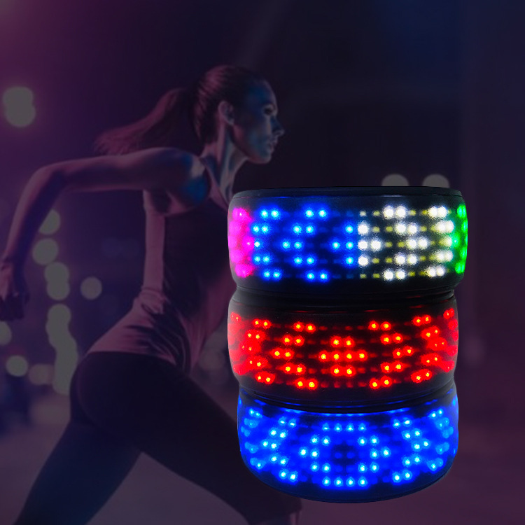 New Outdoor Safety led Magic Screen Shoe Clip Running and Cycling Luminous Shoe Clip Light Night Running Luminous Light