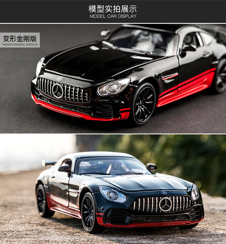 Xe mô hình tĩnh Mercedes-Benz GT Special Edition  tỉ lệ 1:32 - ảnh 8