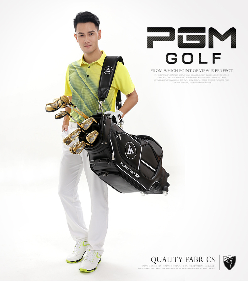 Quần golf nam ống thẳng thể thao mùa xuân hè PGM — Kuz031 màu xanh hải quân, KUZ031 xanh lam tinh khiết, KUZ031 trắng tinh chi tiết 11