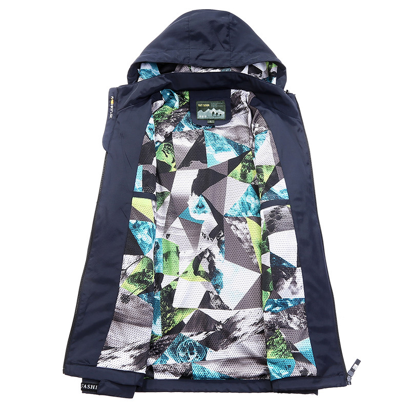 2019 nueva chaqueta transfronteriza de los hombres jóvenes suelta chaqueta de los hombres moda militar chaqueta de los hombres con capucha tendencia