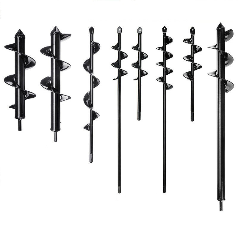 地钻钻头短杆植物麻花钻头种花钻地钻头花园种菜松土钻头