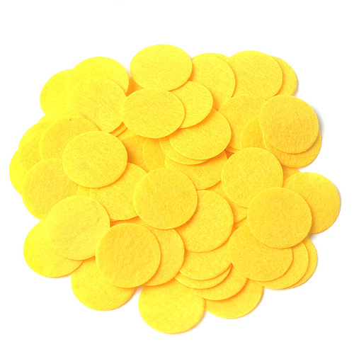 4.5cm non-woven gasket 45mm non-woven disc gasket diy handmade basic material hair accessories