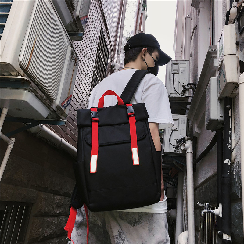North America Classic style Chaopai knapsack Youth Bicycle Dead flies Simplicity student computer knapsack gift customized