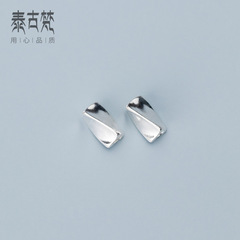 S925 Sterling Silver Exquisite Twisted Rope Pattern Separating Bead Bucket Beads Scatter Beads Handmade DIY Jewelry Accessories Wholesale S0772