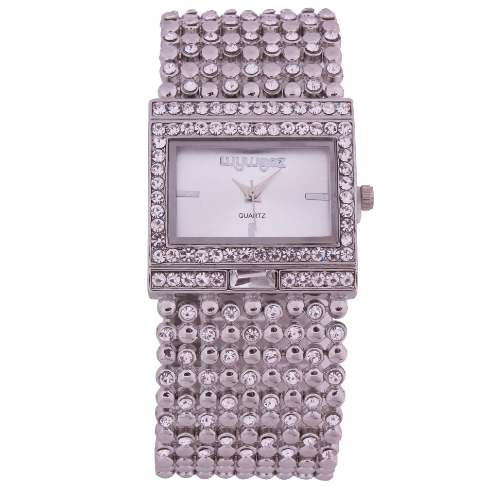 Wholesale Fashion Watch Steel Band Diamond Hot Watch Female Wrist Watch display picture 12