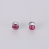 Universal zirconium suitable for men and women, magnetic earrings, accessory, no pierced ears