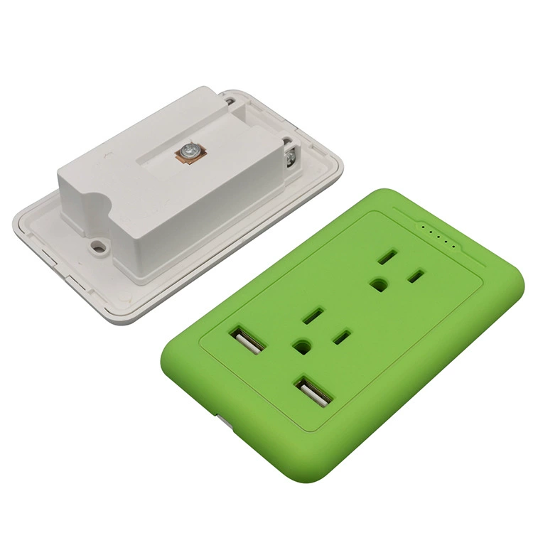 Yuadon двойной USB американская настенная розетка, производитель, 15A европейско-американская сертифицированная настенная розетка