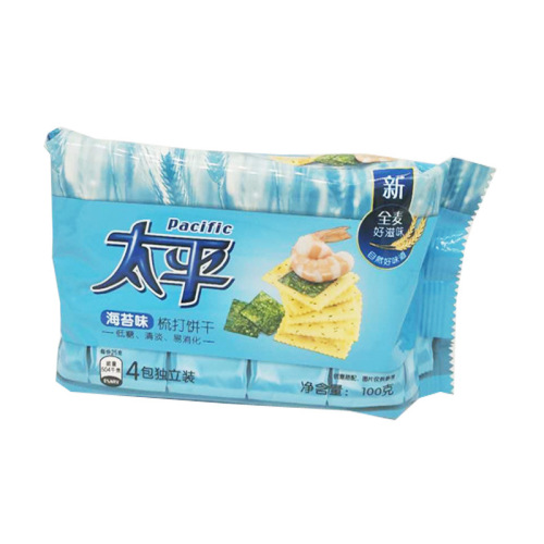 Bulk Baking Soda 100g Bagged Onion Flavor Biscuits Snack Food Mixed Bulk