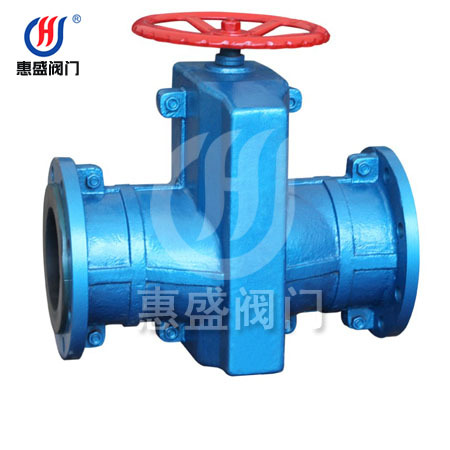 厂家直销 GJ41X铸铁管夹阀 现货供应 GJ41X铸铁管夹阀