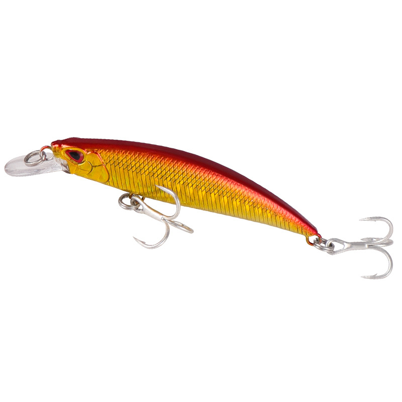 Sinking Minnow Lures Shallow Diving Minnow Baits Bass Trout Fresh Water Fishing Lure