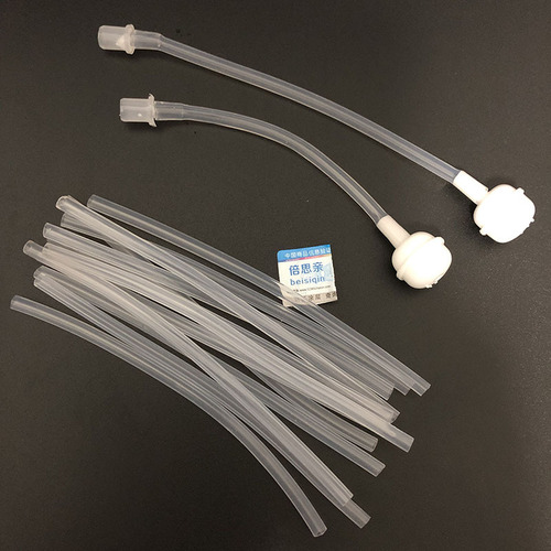 Children's thermos cup water cup straw 16 cm silicone straw head can be equipped with a variety of straight spout water cup universal accessories