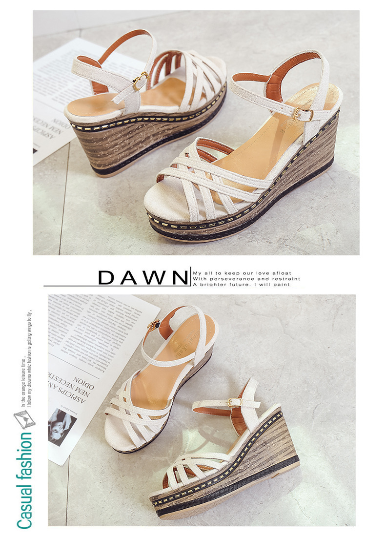 Chaussures été pour femme en Caoutchouc - Ref 3345511 Image 39