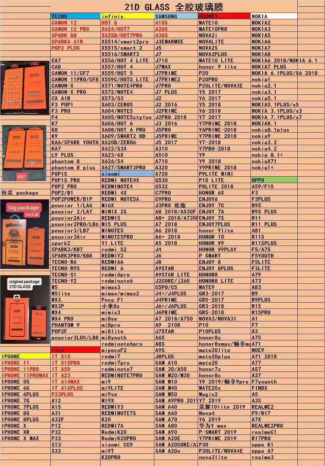Nötr temperli film evrensel 4.0/4.3/4.5/4.7/5.0/5.3/5.5/5.7/6.0 cep telefonu filmi toptan satış