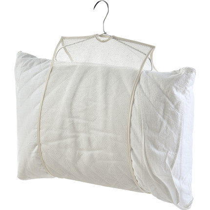 Factory direct sales pillow drying artifact balcony clothes drying rack household multi-functional pillow drying doll mesh bag drying pillow