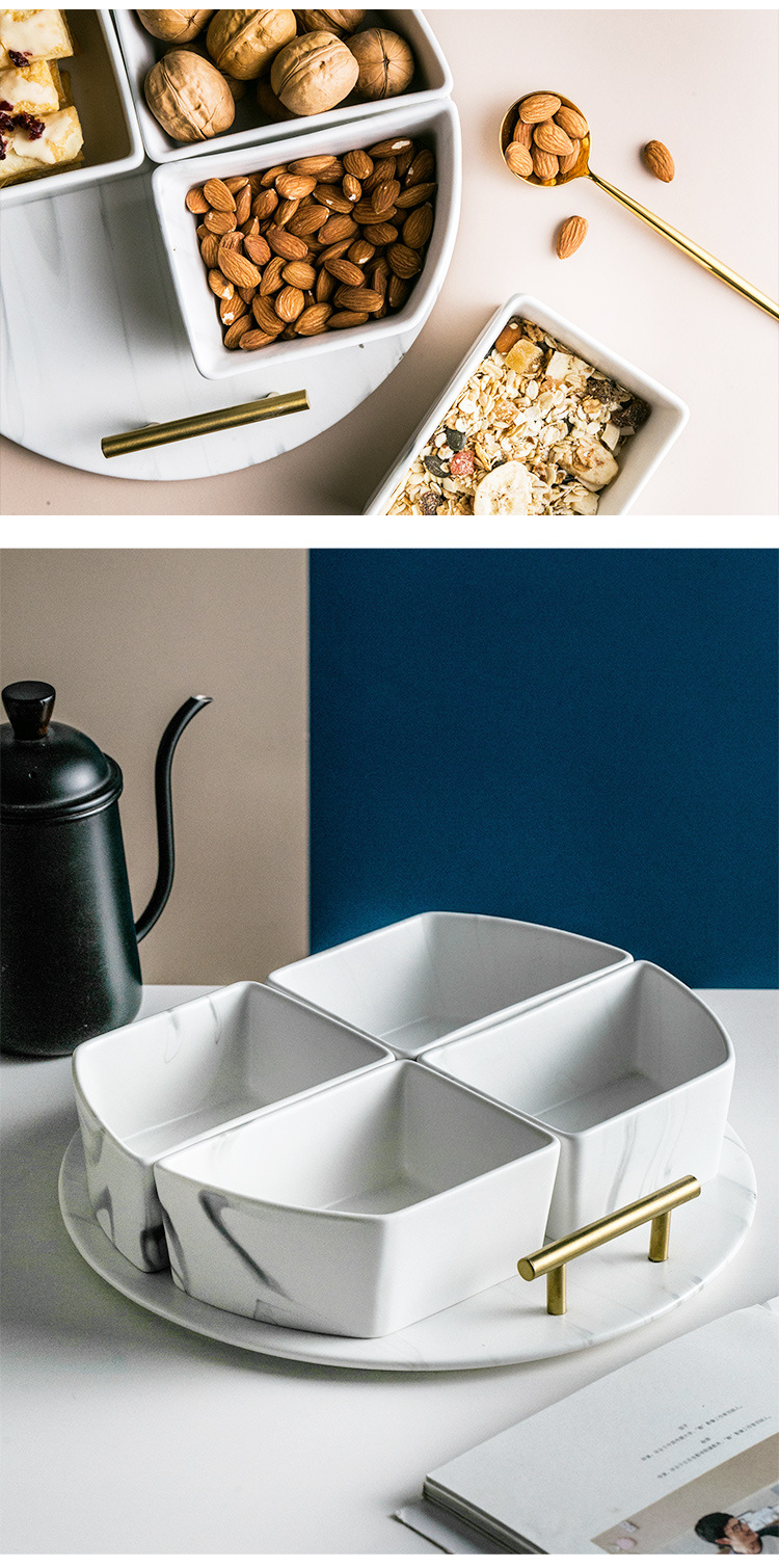 圆形果盘拼盘 详情