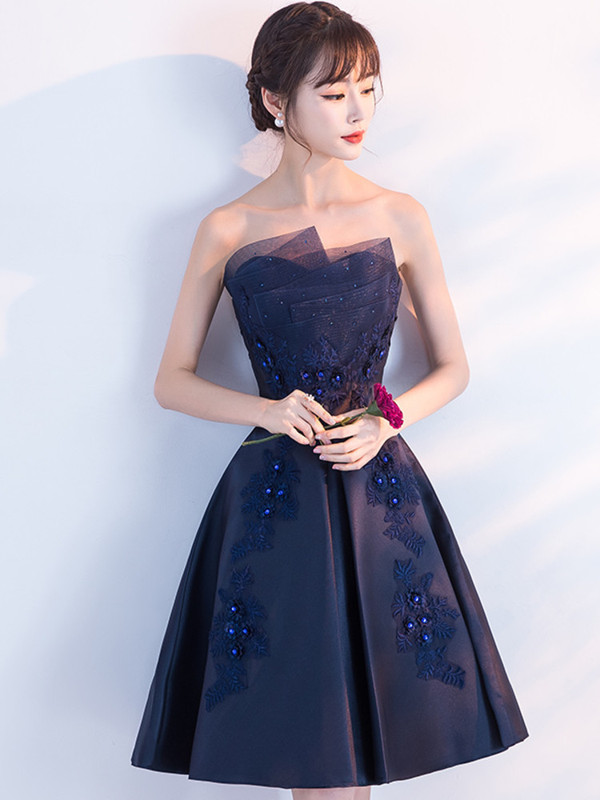 Evening Dresses cocktail party banquet dress vestido de banquete de cctel  Evening dress girl graduation sister Dress Bridesmaid Dress